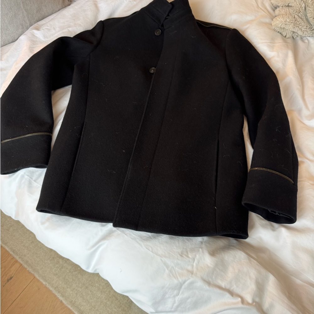 Trussardi Black Military Jacket